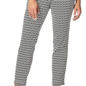 Dana Buchman Monochrome Patterned Trousers